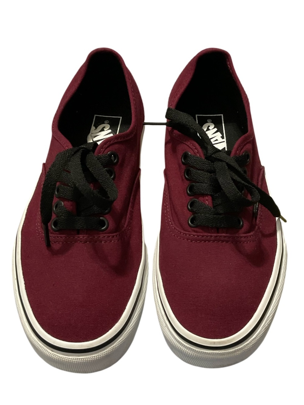 Vans Tennis Shoes Maroon